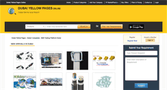 Desktop Screenshot of dubaiyellowpagesonline.com