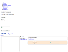 Tablet Screenshot of exceltrading.dubaiyellowpagesonline.com